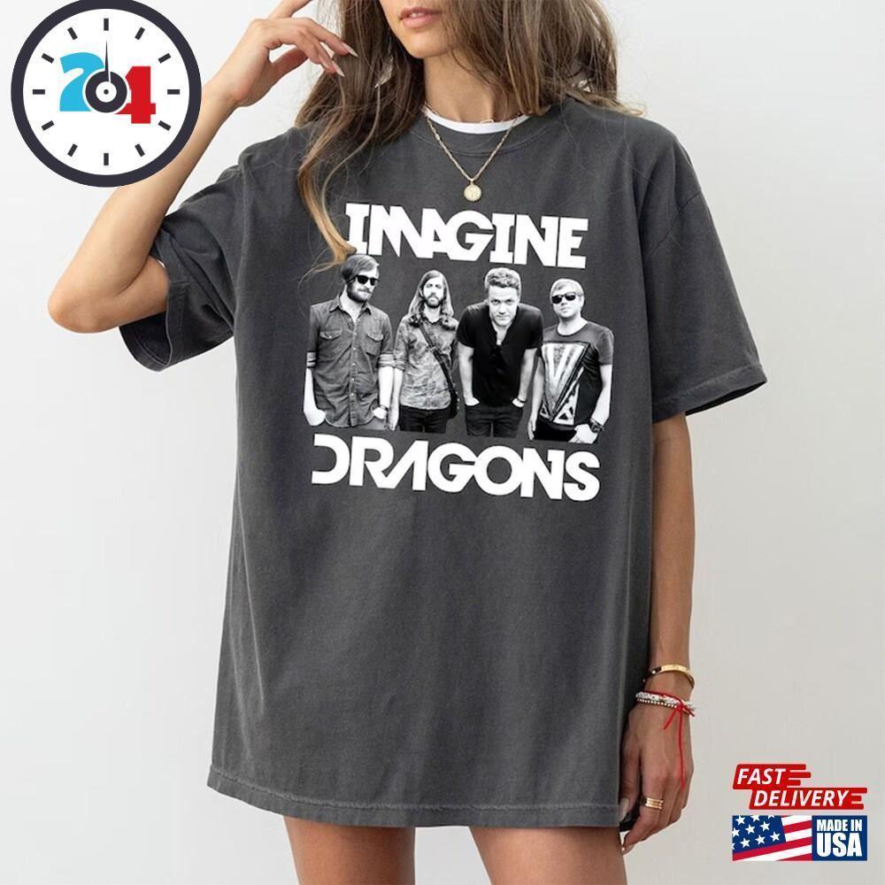 Imagine Dragons Music Band Shirt Member T-Shirt Tour